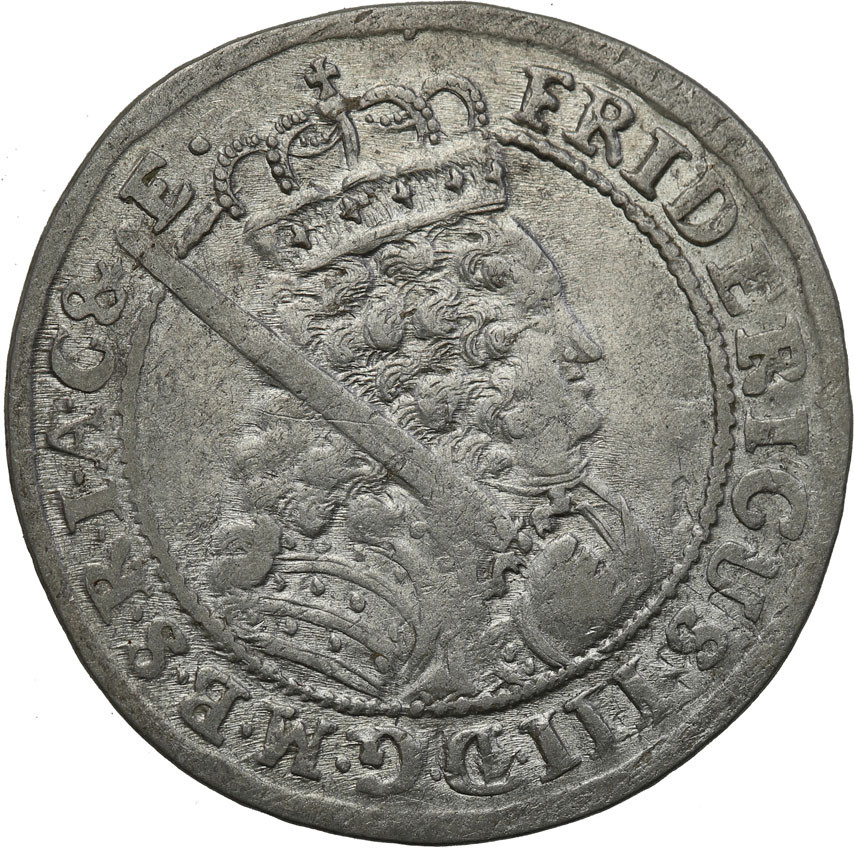 Niemcy. Prusy. Fryderyk III (1688-1701). Ort 1698 SD, Królewiec